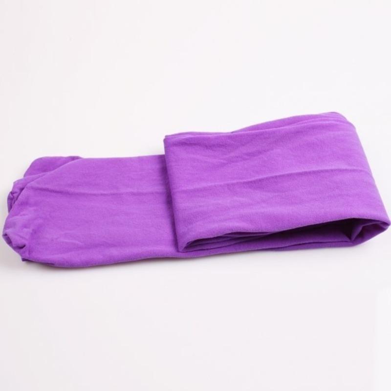 Mode Niedliche Kinder Bonbonfarbe Samt Strumpfhose Baby Stretch Hose Skinny Hose Tanzstrumpfhose Strumpfhose Strumpf 4-7 years old violett