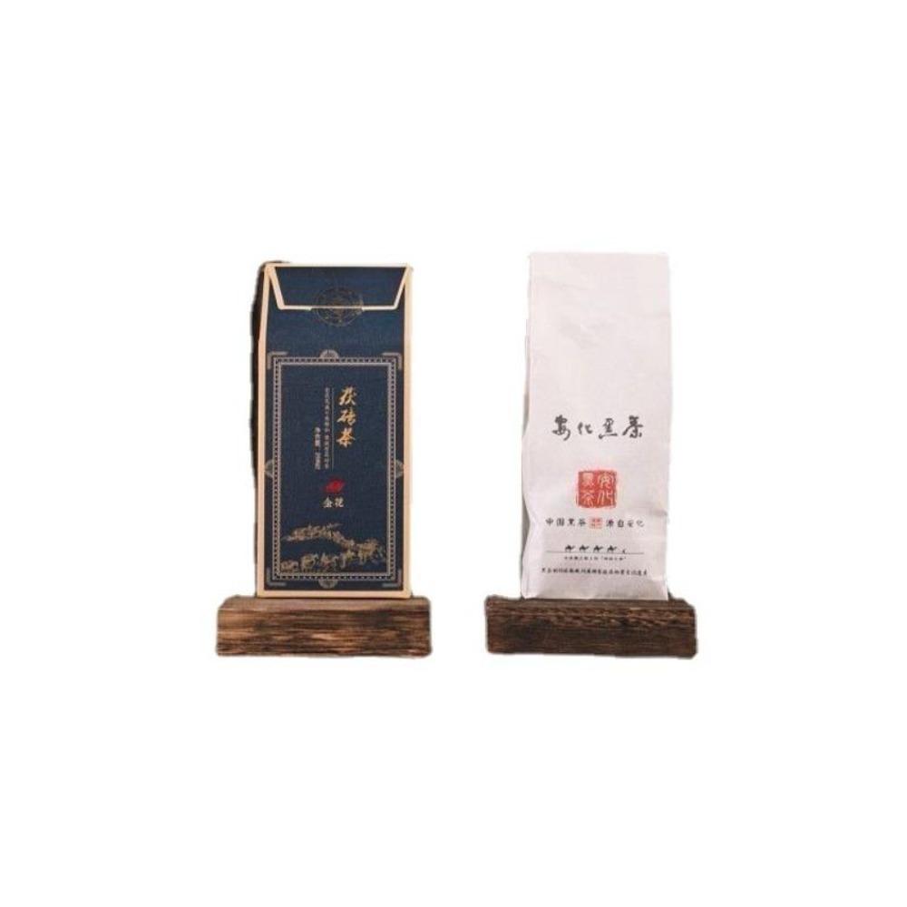 Anhua Dunkler Tee Instant Hei Cha Mini-Ziegel Fu Zhuan Goldener Blütentee 250g