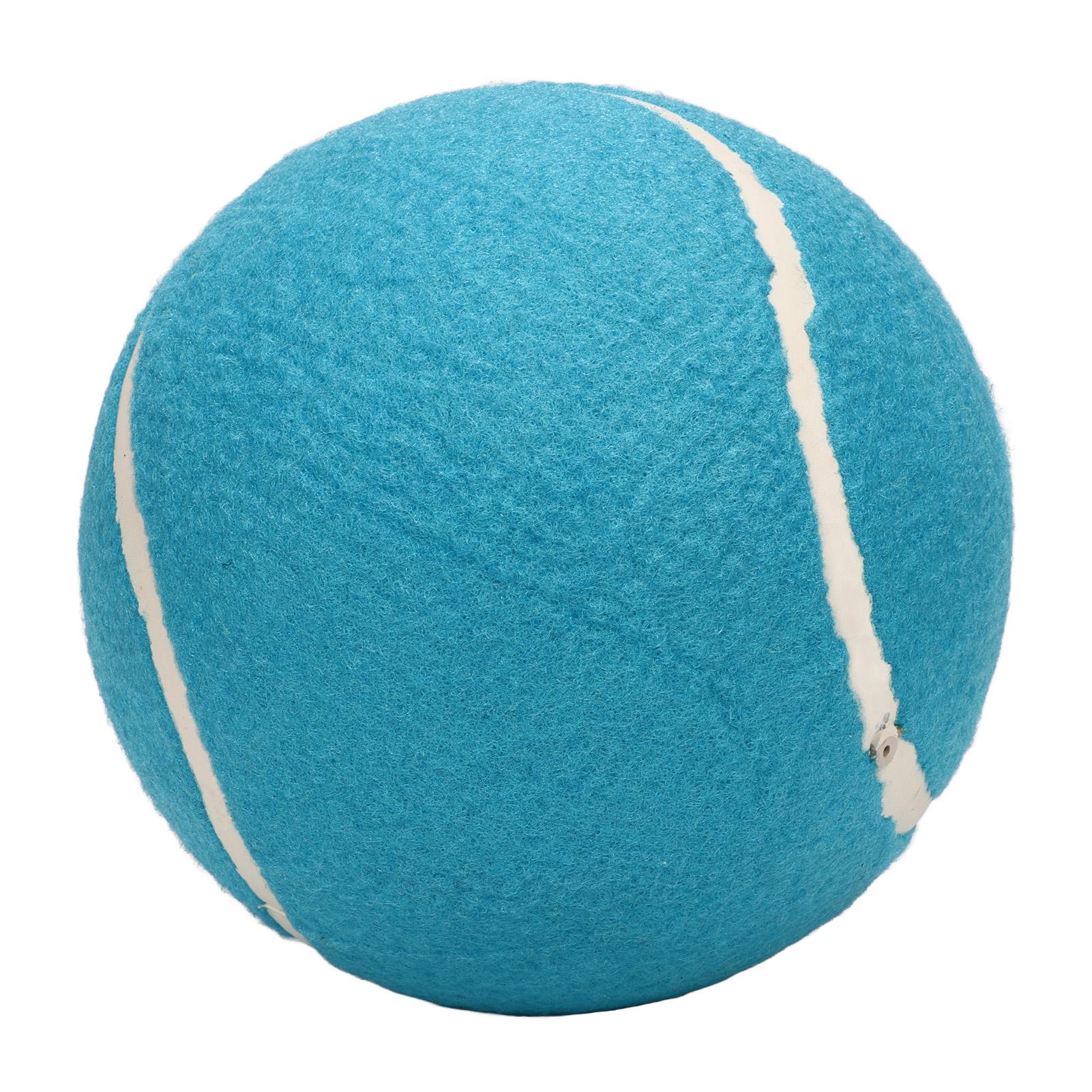 8 Zoll Jumbo Tennisball Tragbarer Aufblasbarer Gummikern Plüschfilz Jumbo Signatur Tennisball für