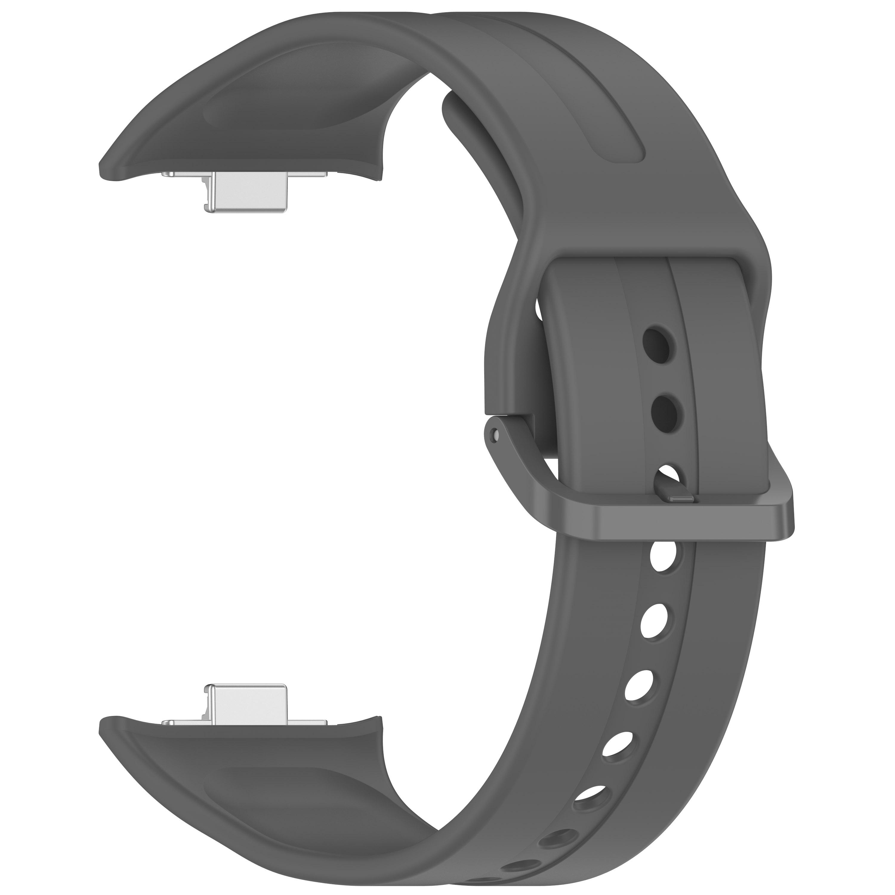 Weiches Silikon-Uhrenarmband für Redmi Watch 5 Smartwatch-Armband Armbänder für Xiaomi Redmi Watch5 Armband Armband Correa Redmi Watch 5 dunkelgrau