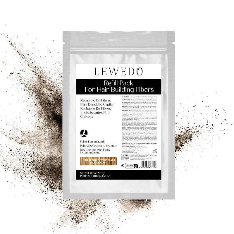 100g Haarausfall Aufbau Haarfasern Blender Kaschierer Styling Faser Haarpuder Ausdünnendes Keratin Wimpernverlängerung Schwarz 100g hellbraune