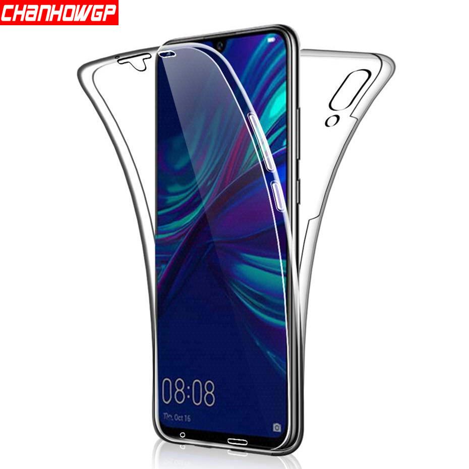360 Doppelhülle für Huawei P30 P20 P10 Lite P Smart Y5 Y6 Y7 Y9 Mate 20 Honor 10 Lite 10i 8A Abdeckung Huawei P30 Lite transparent