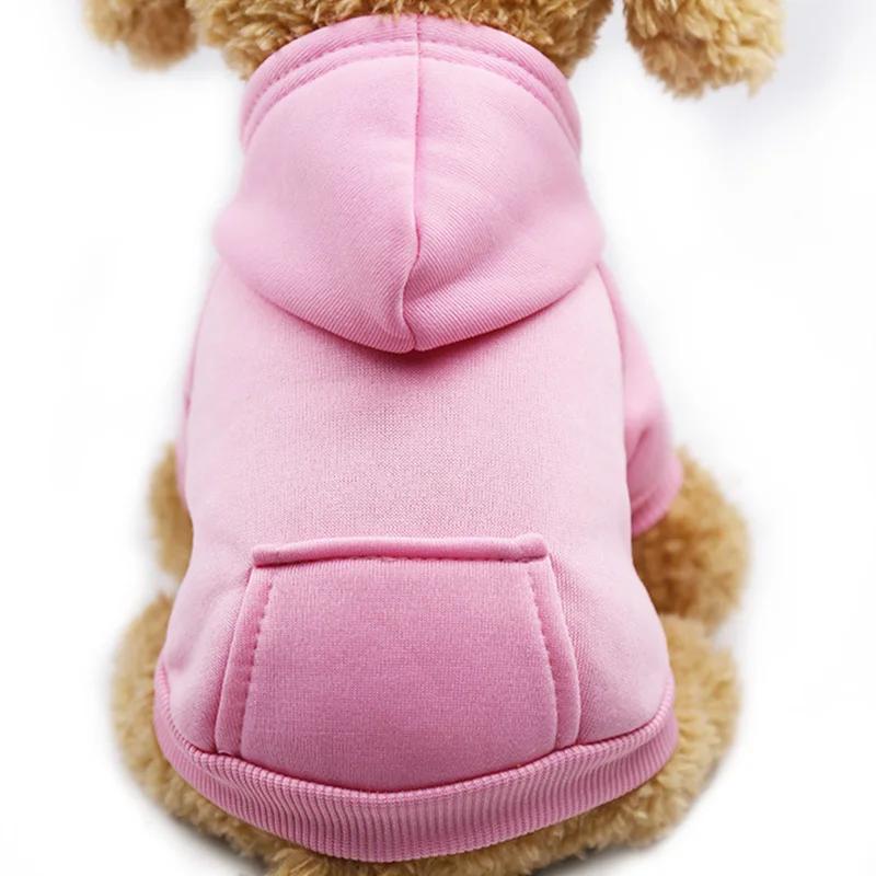 Hundekleidung für kleine Hunde, warme Kleidung für Hunde, Mantel, Welpen-Outfit, Haustierkleidung für große Hunde, Hoodies, Chihuahua XS for 0.6-1.2kg white