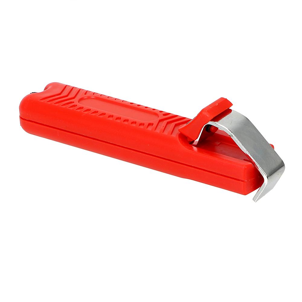 Einstellbare Kabel Stripping Werkzeuge Draht Stripper Cutter PVC Kabel 8-28mm Kunststoff Griff rot