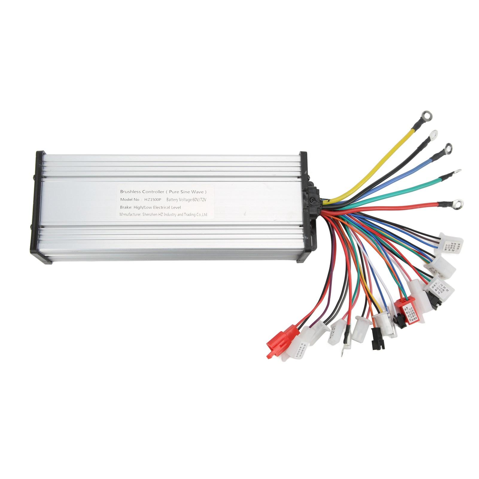 60V 72V 1500W Sinus Welle Controller Bürstenlosen Motor Controller für Elektrische Fahrrad (Silent-Version)