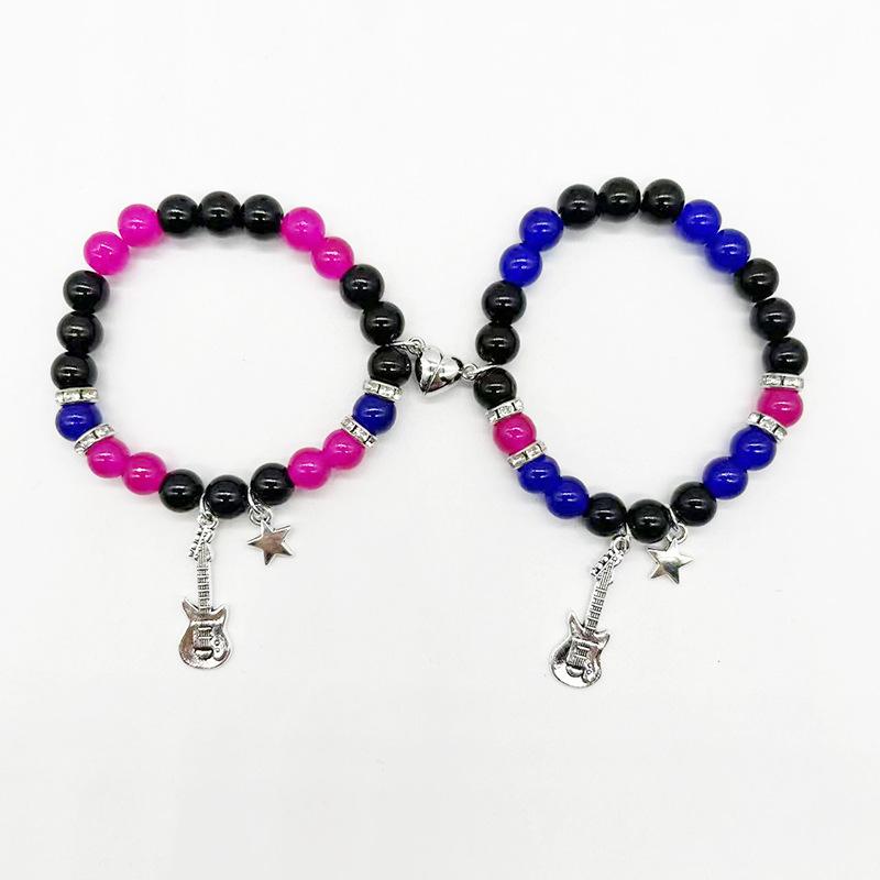 Fledermaus Hallo Katze Spinne Freundschaftsarmbänder Passende Armbänder für Paare Beste Freunde Bff Partnerarmband Schmuck Geschenke für Frauen