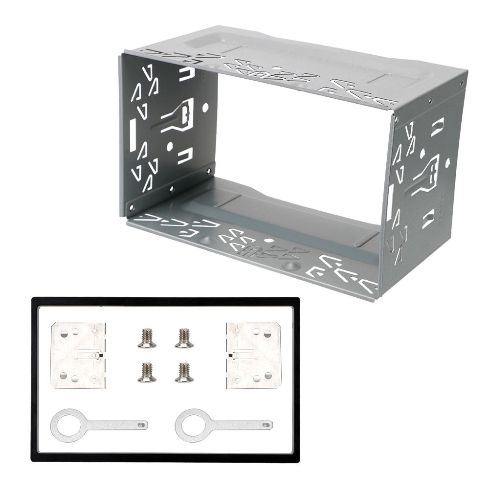 Radio Head Unit Installation Rahmen Auto Installation Rahmen 2Din Armaturen Kit Universal Für 2Din Auto DVD Radio Player