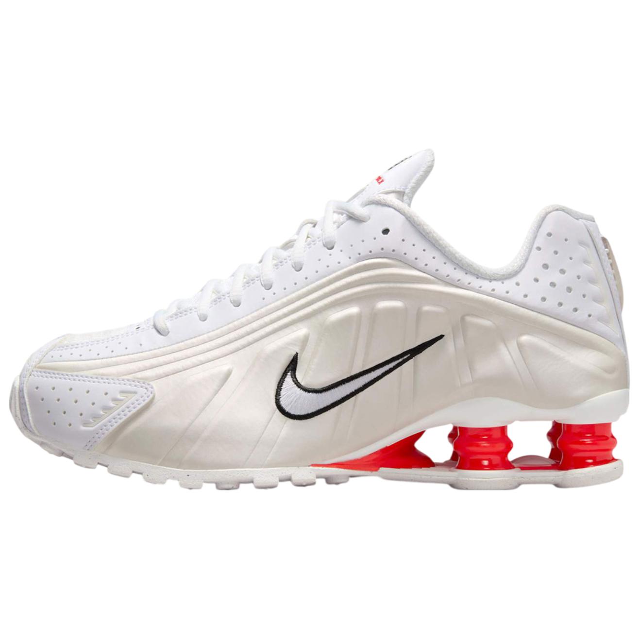 Nike Shox R4 Phantom Picante Red Damen Sneaker Cremeweiß AR3565-103 35.5