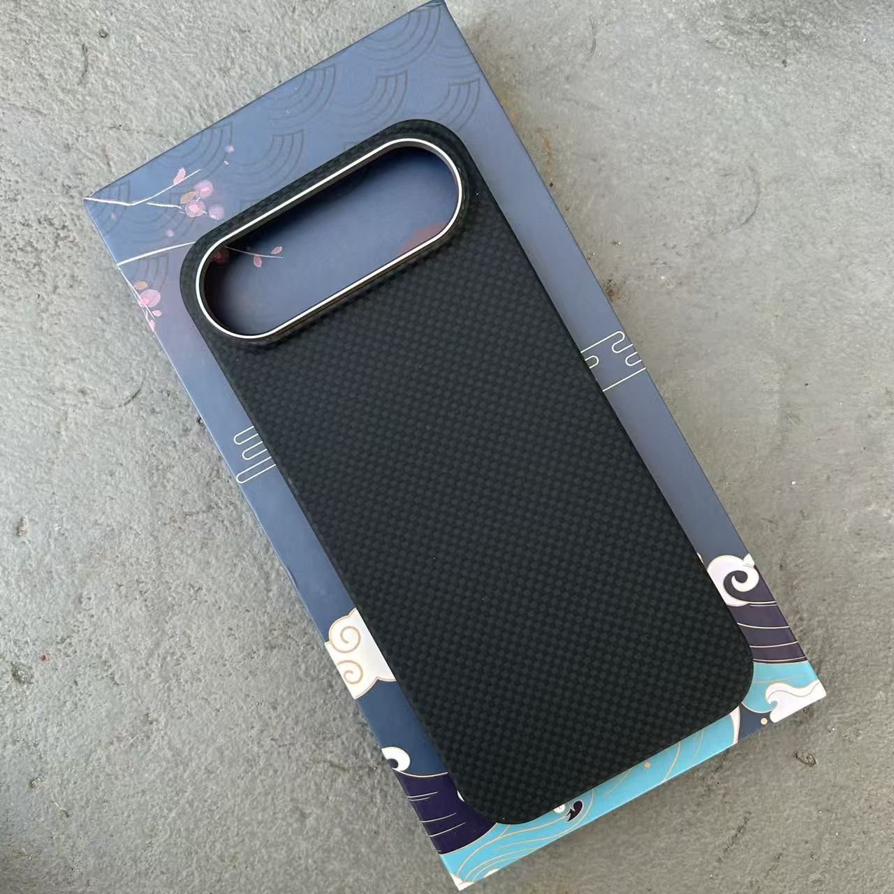 Für iPhone Air 17 Air Ultra Dünn Leicht Aramid Kohlefaser Hülle Starke Magnetische MagSafe Hülle Aramidfaser Abdeckung iPhone Air