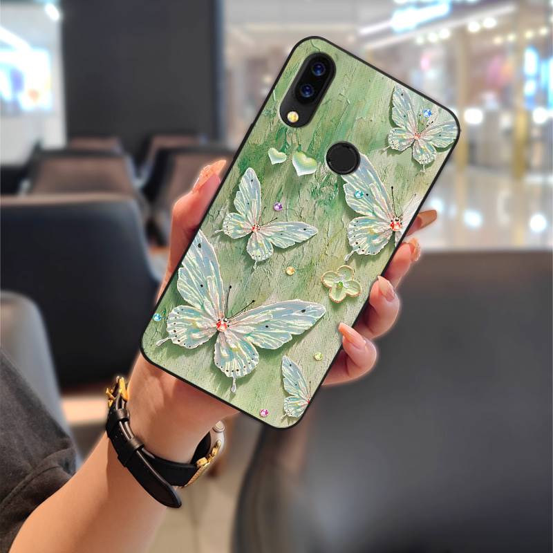 Silikon Stoßfestes Handyhülle Für UMIDIGI Power flower Anti-Knock Rückseite Handyhülle Graffiti Weiche Hülle Wasserdicht UMIDIGI Power