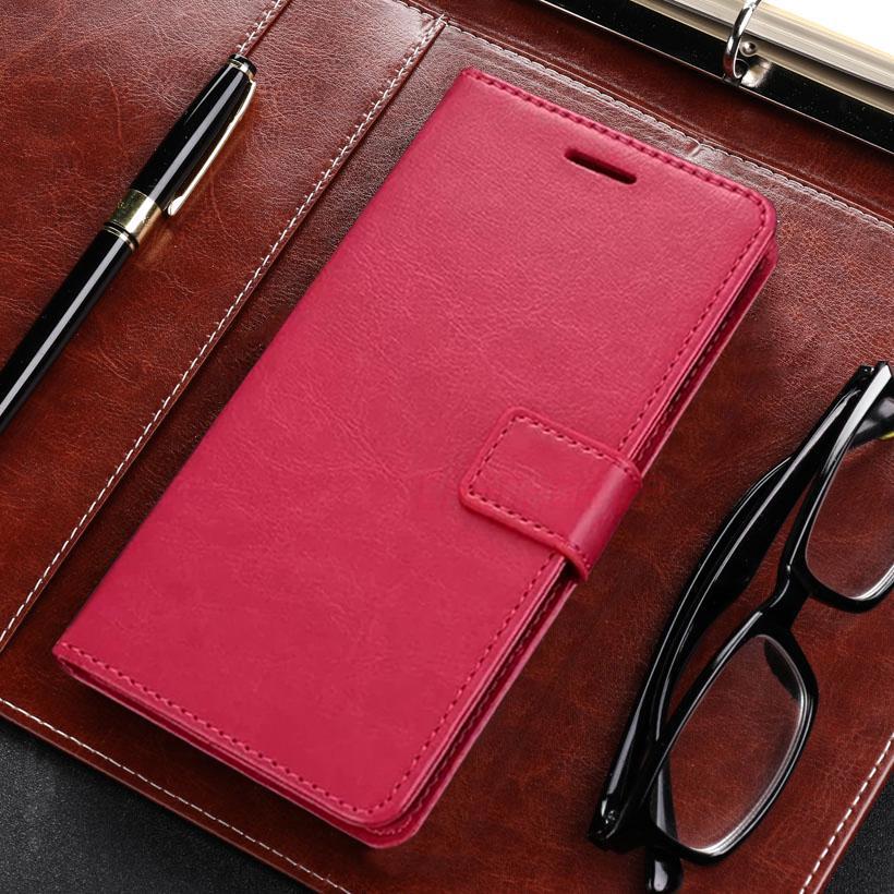 Magnetische Leder-Buch-Flip-Hülle für Samsung Galaxy A21S A51 A71 A01 A11 A21 A31 A41 A81 A91 M30S M60S M80S M01 M11 M21 M31 M41 M31 5G Soft Cover Samsung Galaxy M31 rose rot