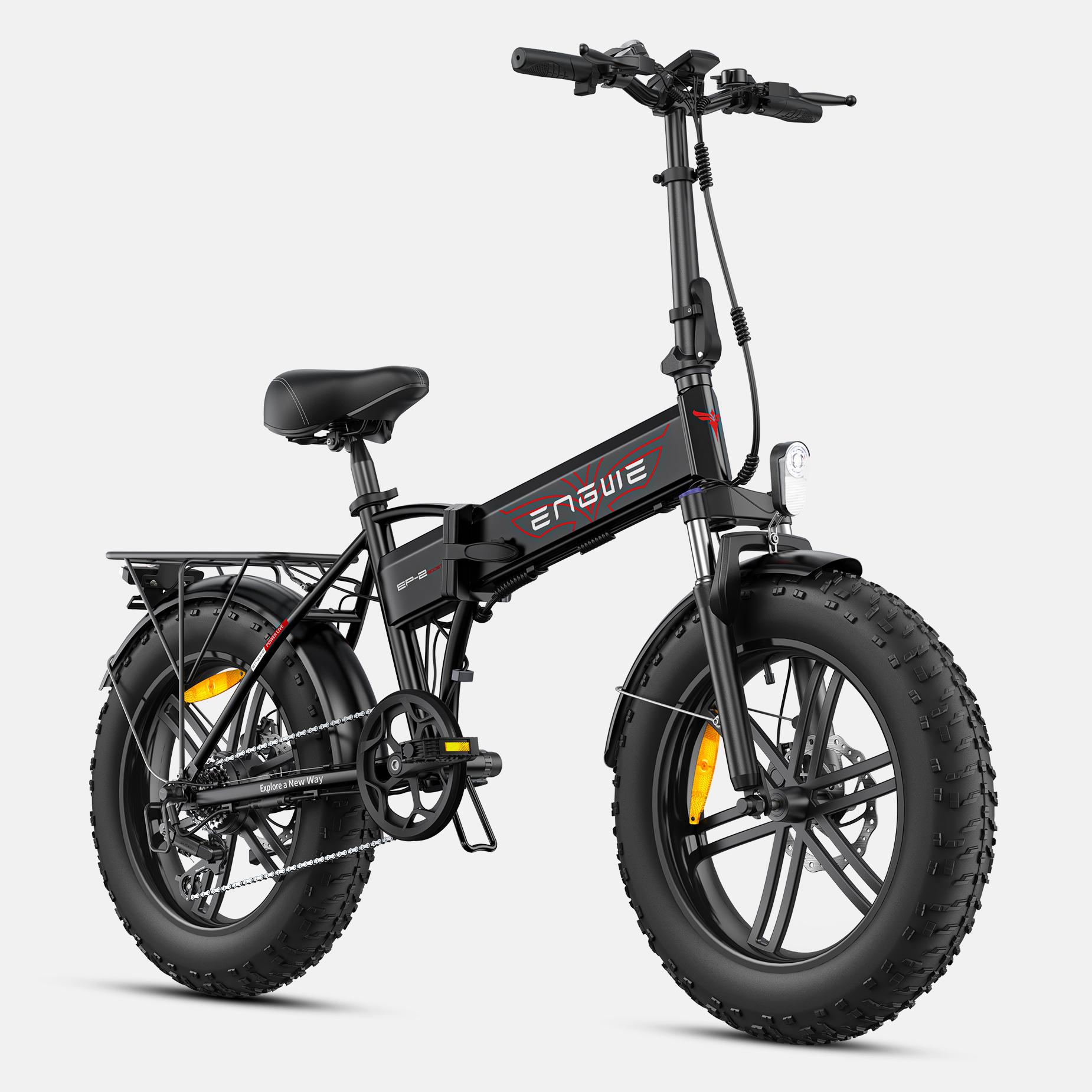 ENGWE EP-2 BOOST All-Terrain Faltbares Elektrofahrrad 48V13AH Akku 250W Motor Outdoor-Fahren E-Bike 20 Zoll Offroad E-Mountainbike schwarz
