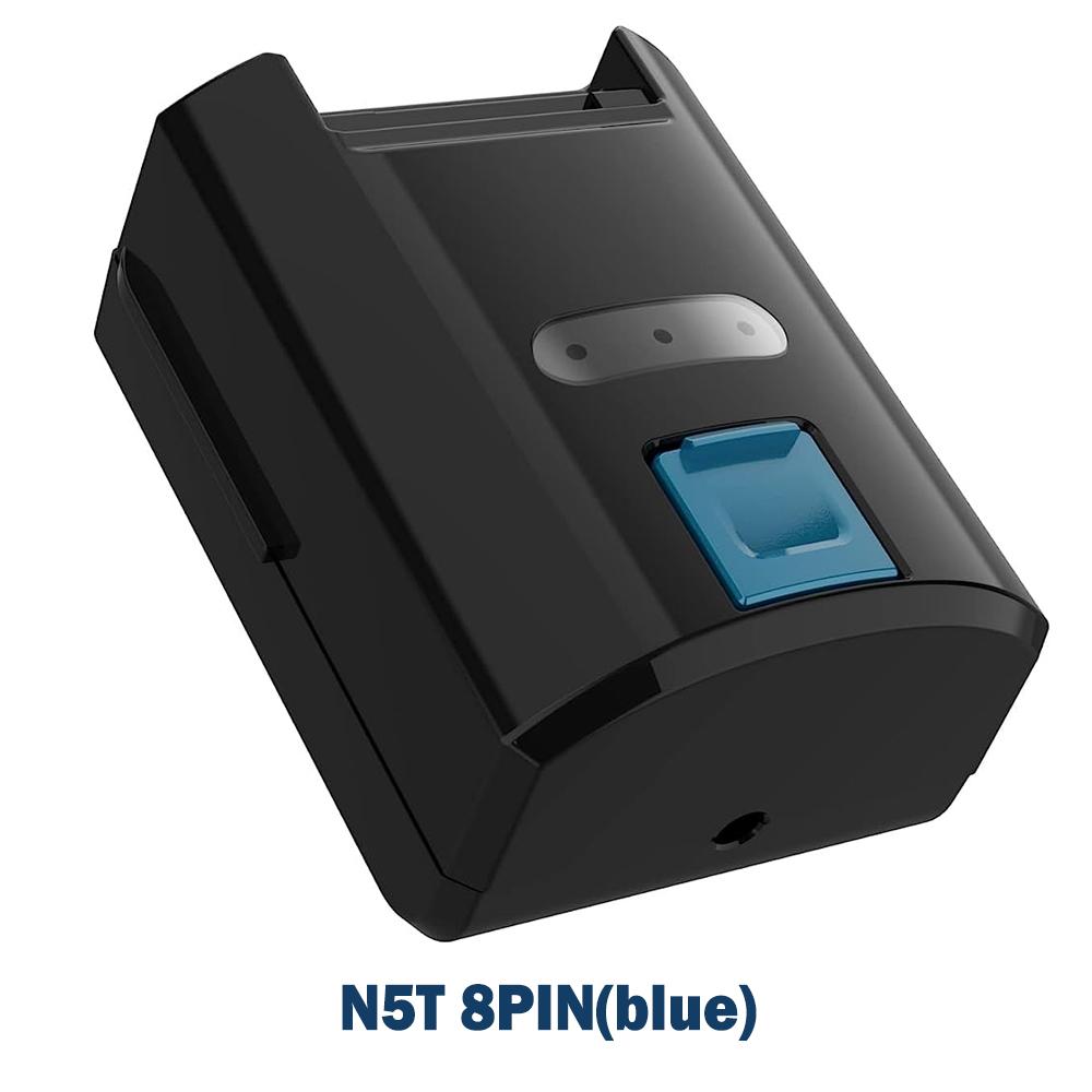 INSE N5T Akku-Staubsauger Originalzubehör für N5T Staubsauger Akku HEPA Bodendüse Hauptteil Ersatzteile Blue Battery