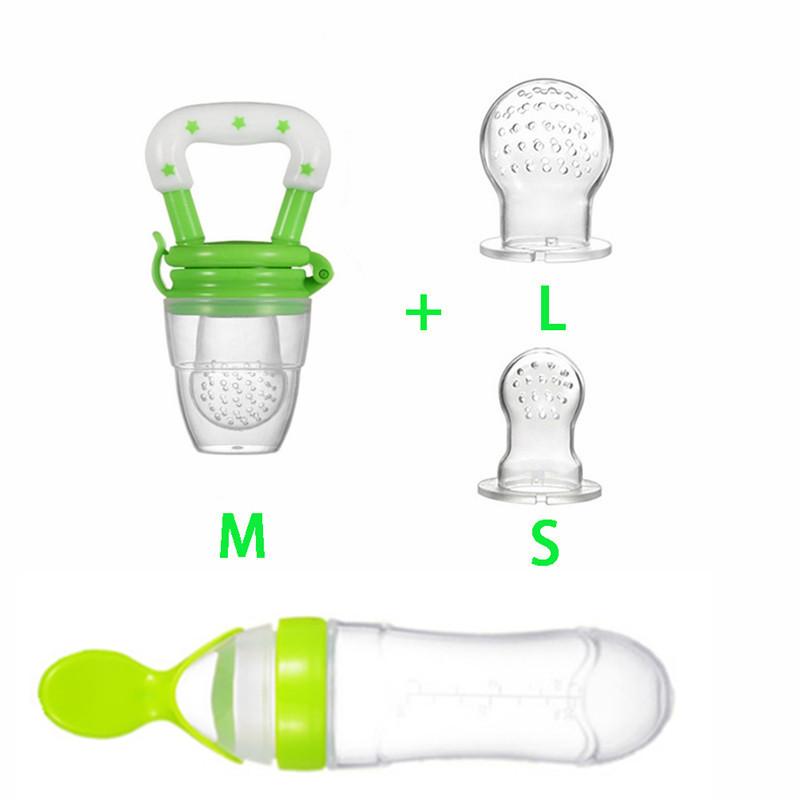 4 Teile/satz Baby Lebensmittel Schnuller Kleinkind Knabber Feeder Tasse Junge Mädchen Obst Gemüse Fütterung Infant Neugeborenen Nippel Schnuller Flaschen