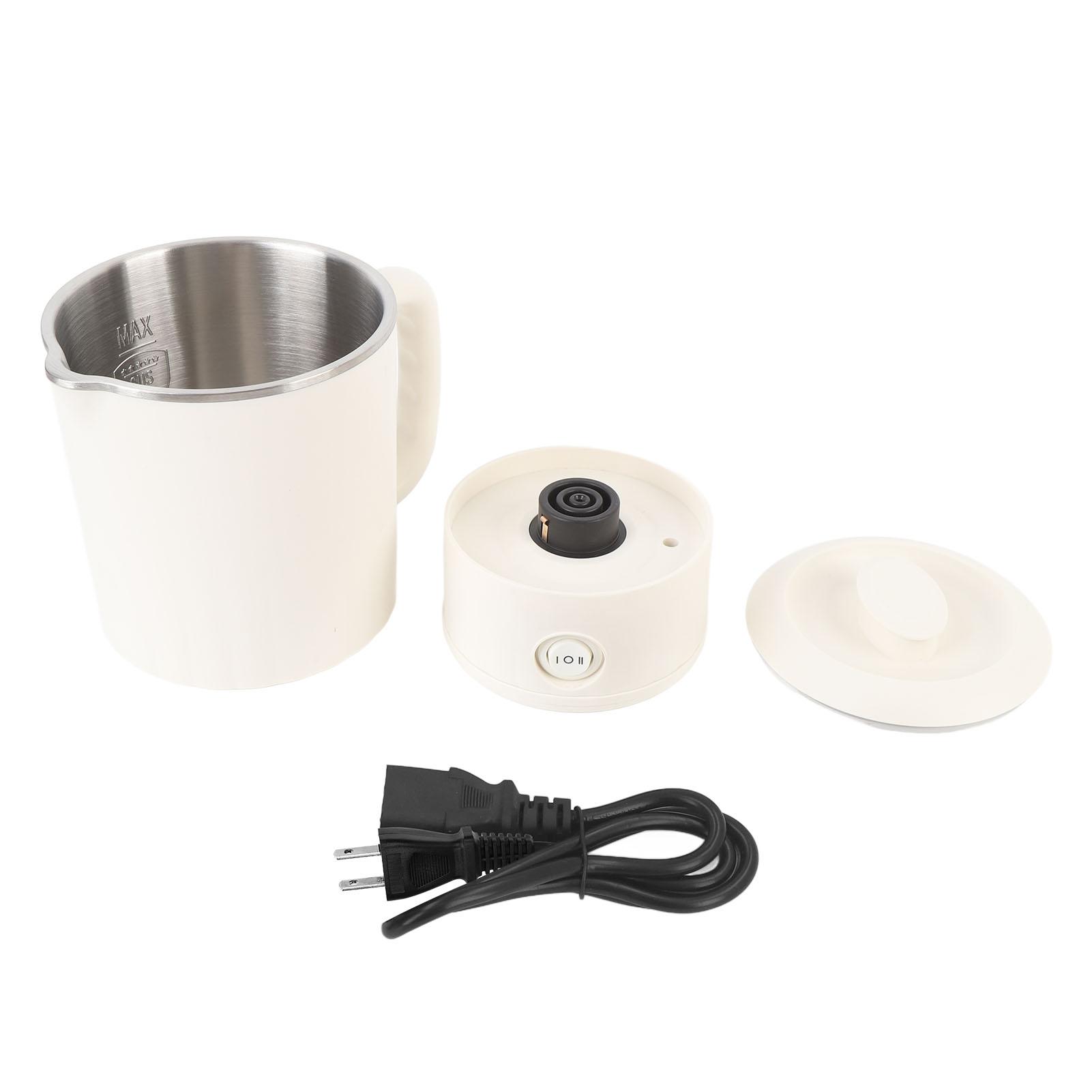 Tragbarer Wasserkocher Edelstahl 600ML Faltbarer Tee-Kaffee-Wasserkocher mit 2 L(for 6.5-9kg)