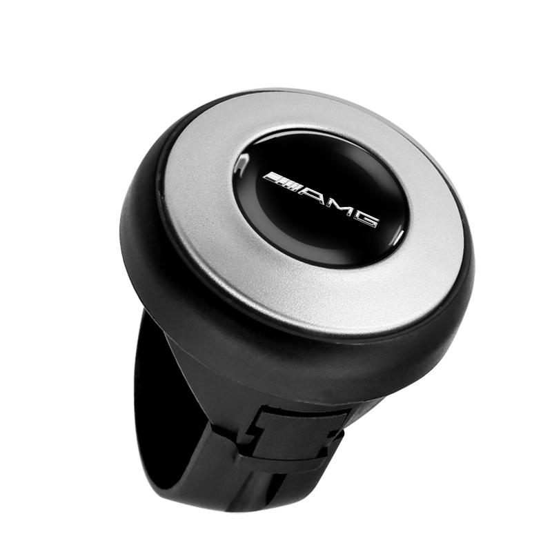 Auto Lenkrad Booster Kugel Arbeitssparend Drehen Autozubehör Für Mercedes Benz AMG GLC C CLA GLA W205 W211 W213 W212 W204 AMG schwarz