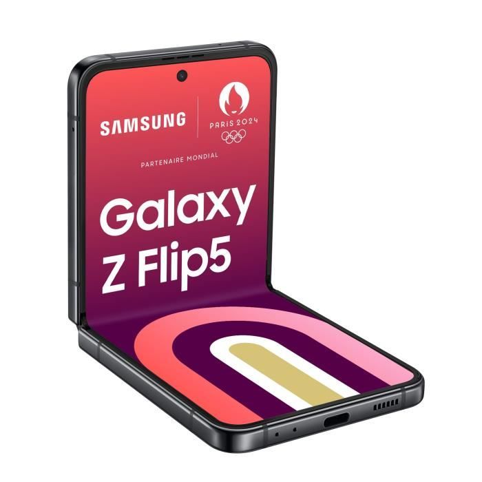 Refurbished Samsung Galaxy Z Flip5 5G 8GB RAM/256GB Smartphone SIM+eSIM 8+512GB schwarz