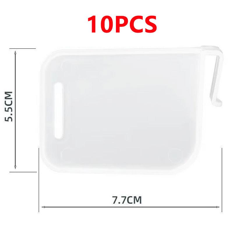 10 Stück Kühlschrank-Organizer, Regalteiler, verstellbarer Kühlschrank-Organizer, Kühlschrank-Aufbewahrung