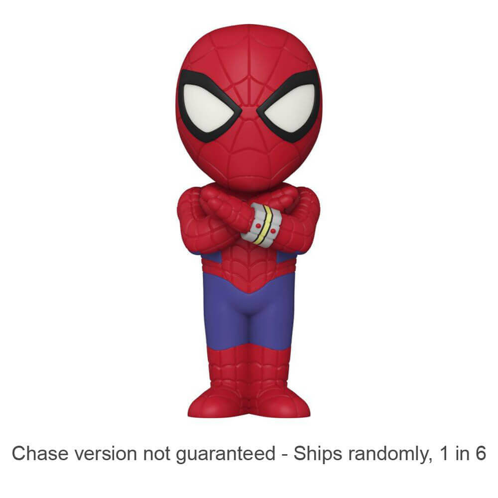 SpiderMan aus der japanischen TV-Serie Vinyl Soda Chase wird 1 zu 6 ausgeliefert