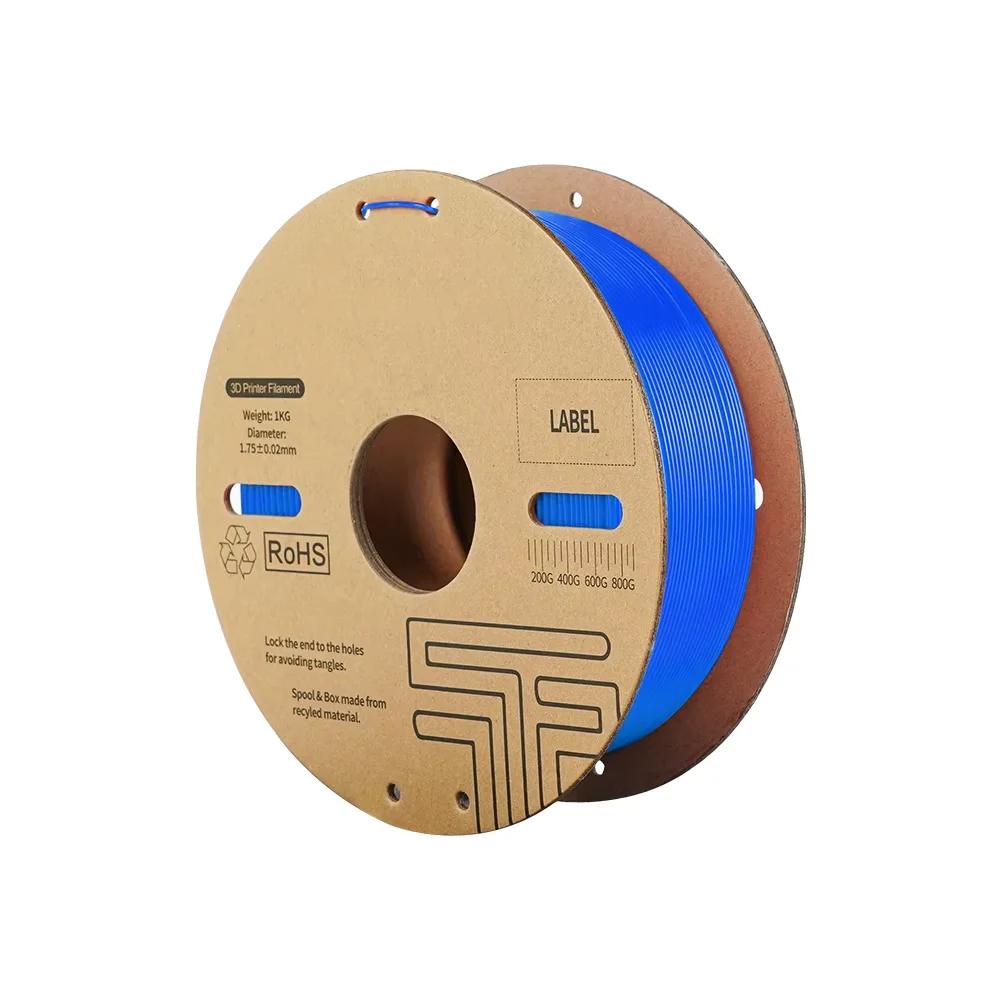 DB- 3D-Drucker-Filament Entwickelt für Hochgeschwindigkeitsdruck Passend für PLA-Kunststoffe 1,75 mm 1 kg (2,2 Pfund) Für die meisten FDM 3D-Drucker blau