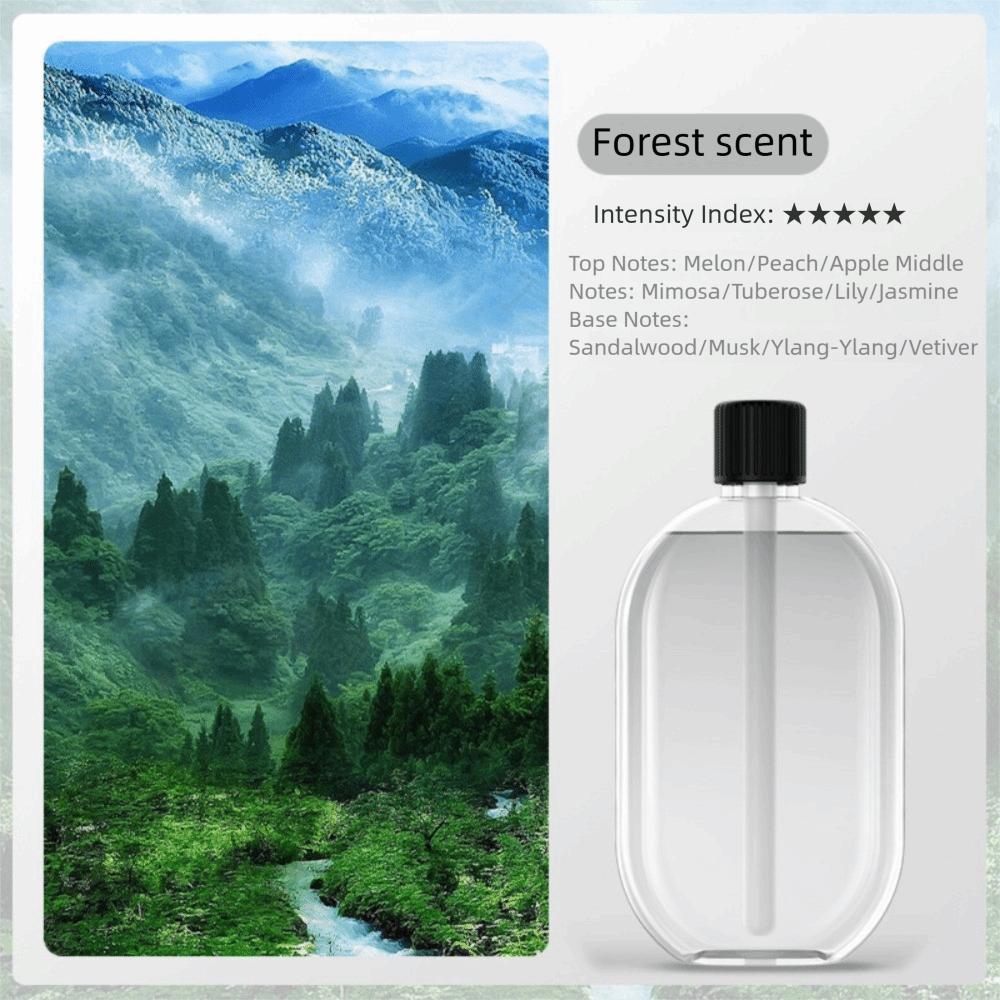 Digitalanzeige WC-Deodorierungs-Diffusor Wiederaufladbarer Automatischer Duft Luftreiniger Zuhause Forest scent *1