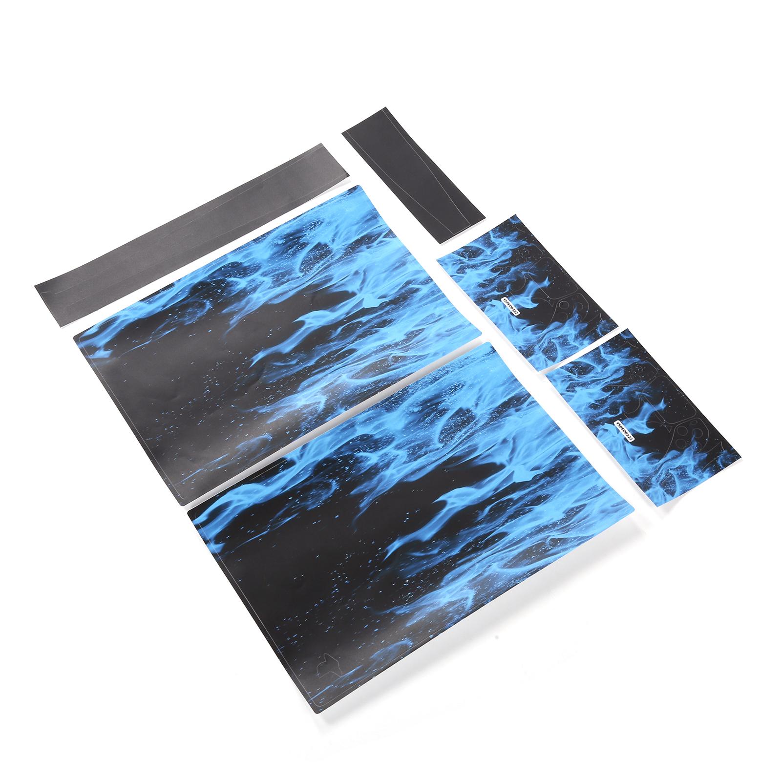 Controller Schutzaufkleber Spielkonsole Haut Dekoration Abdeckung für PS5 Flammenmuster