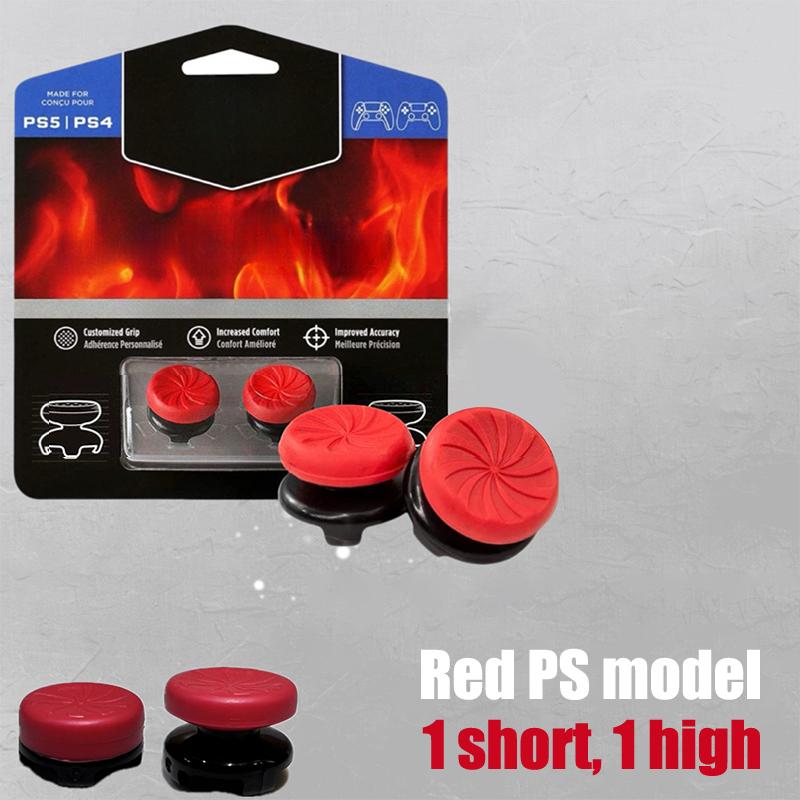Freek Galaxy Fps Für Playstation Ps4 High-Rise Analogstick Ps5 Joystick Controller Performance Command Stick Spiel Silikonkappe rot