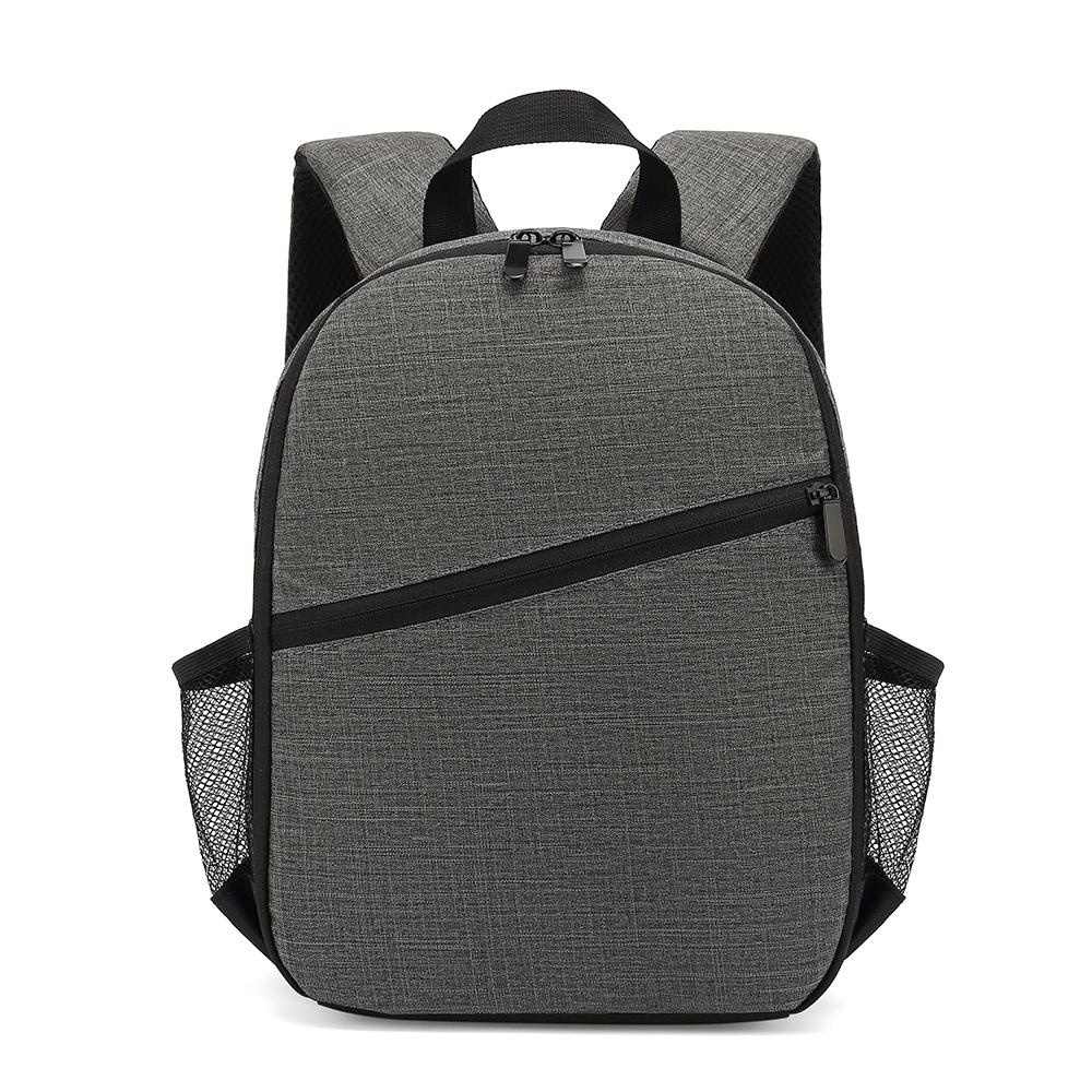Multifunktionale Digitalkamera-Rucksack-Tasche, wasserdichte Outdoor-Kameratasche grau