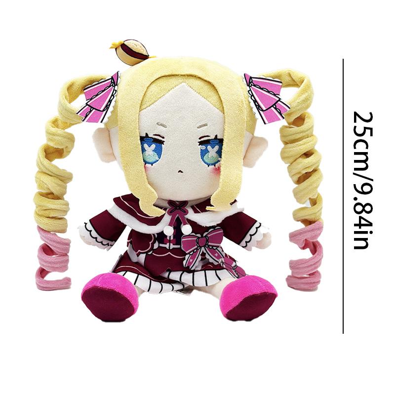 Re:Zero Beatrice Plüschtier Anime Baumwolle Kawaii Cartoon Puppe Niedliche Figur Stofftiere Sammlerstücke Dekoration Weihnachtsgeschenke 35cm