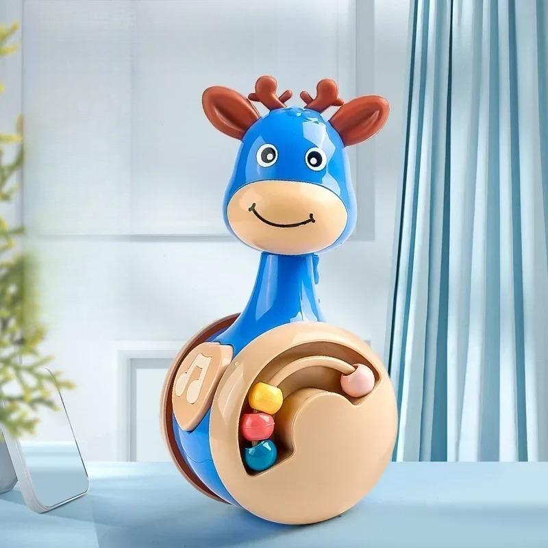Becher-Wackelfigur Spielzeug ideal für Baby Junge Mädchen - Perfekt zum Klettern lernen & Früherziehung Wackelpuppe Baby Spielzeug 6 bis 12 Monate Kind