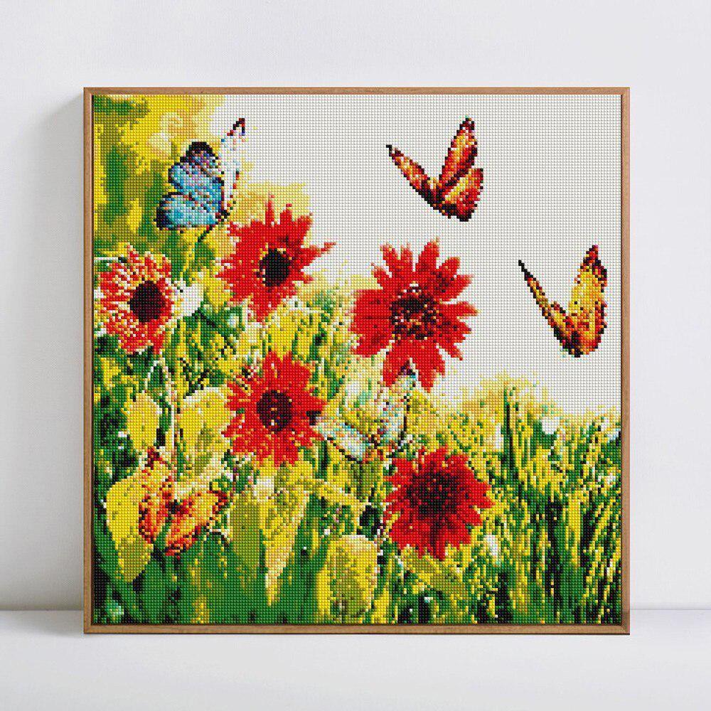 Diamantstickerei Tiere Hobby und Handwerk Handarbeit 5d Diamantmalerei 30x30