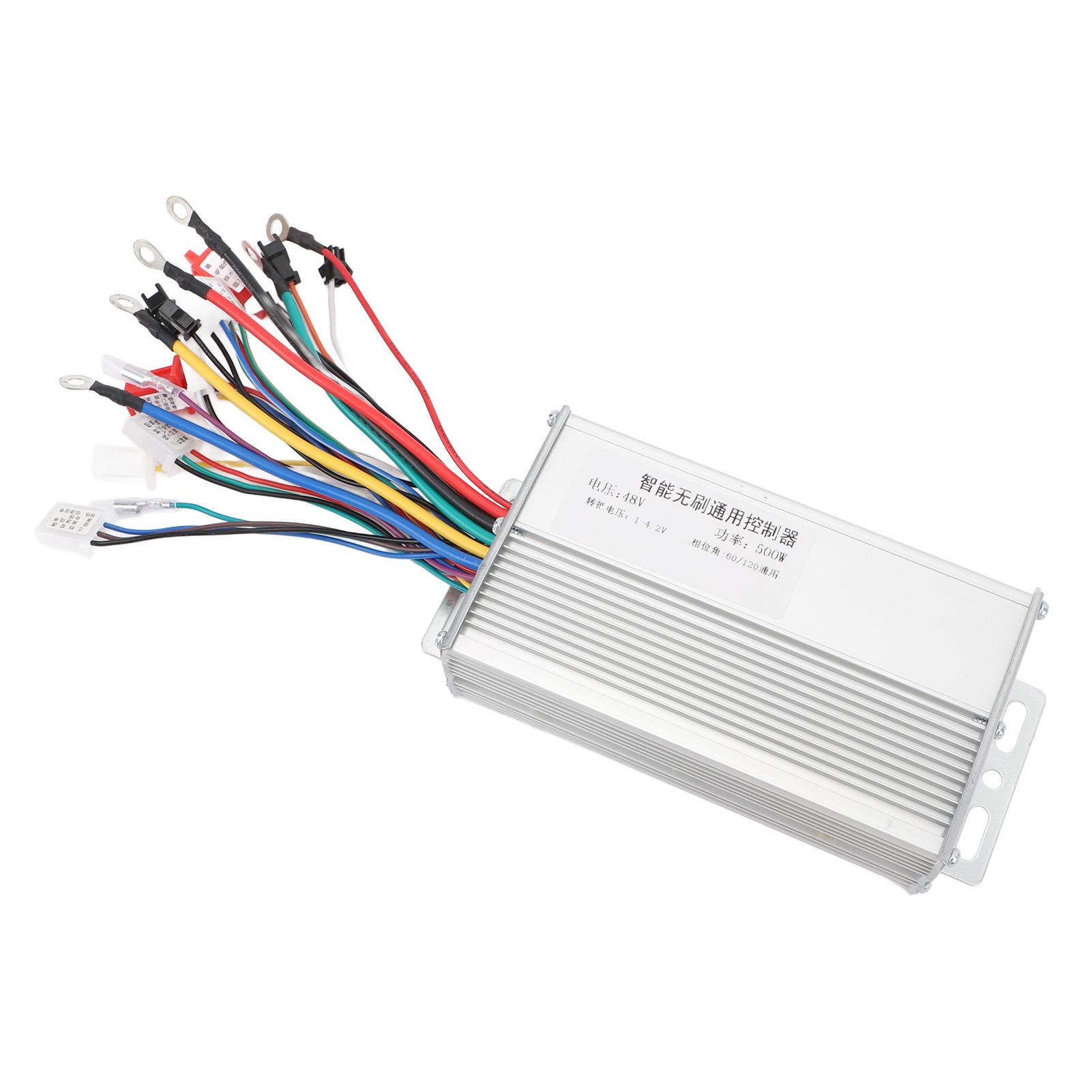 48V 500W Bürstenlosen Controller Speed Control Aluminium Legierung Bürstenlosen Motor Controller für Elektrische