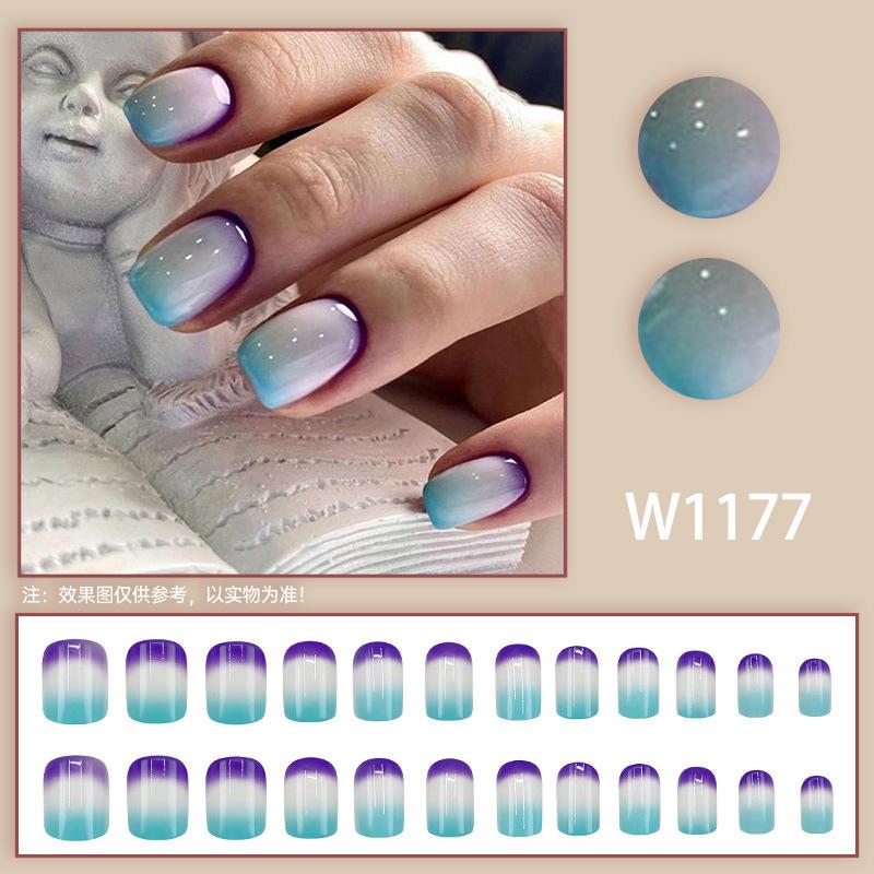 24 Stück 3D French Press on Nails Y2k Love Bow Sweet Almond Falsche Nägel Patch Ins Fashion Girl Gefälschte Nägel Tipps Tragbare vollständige Abdeckung W1177