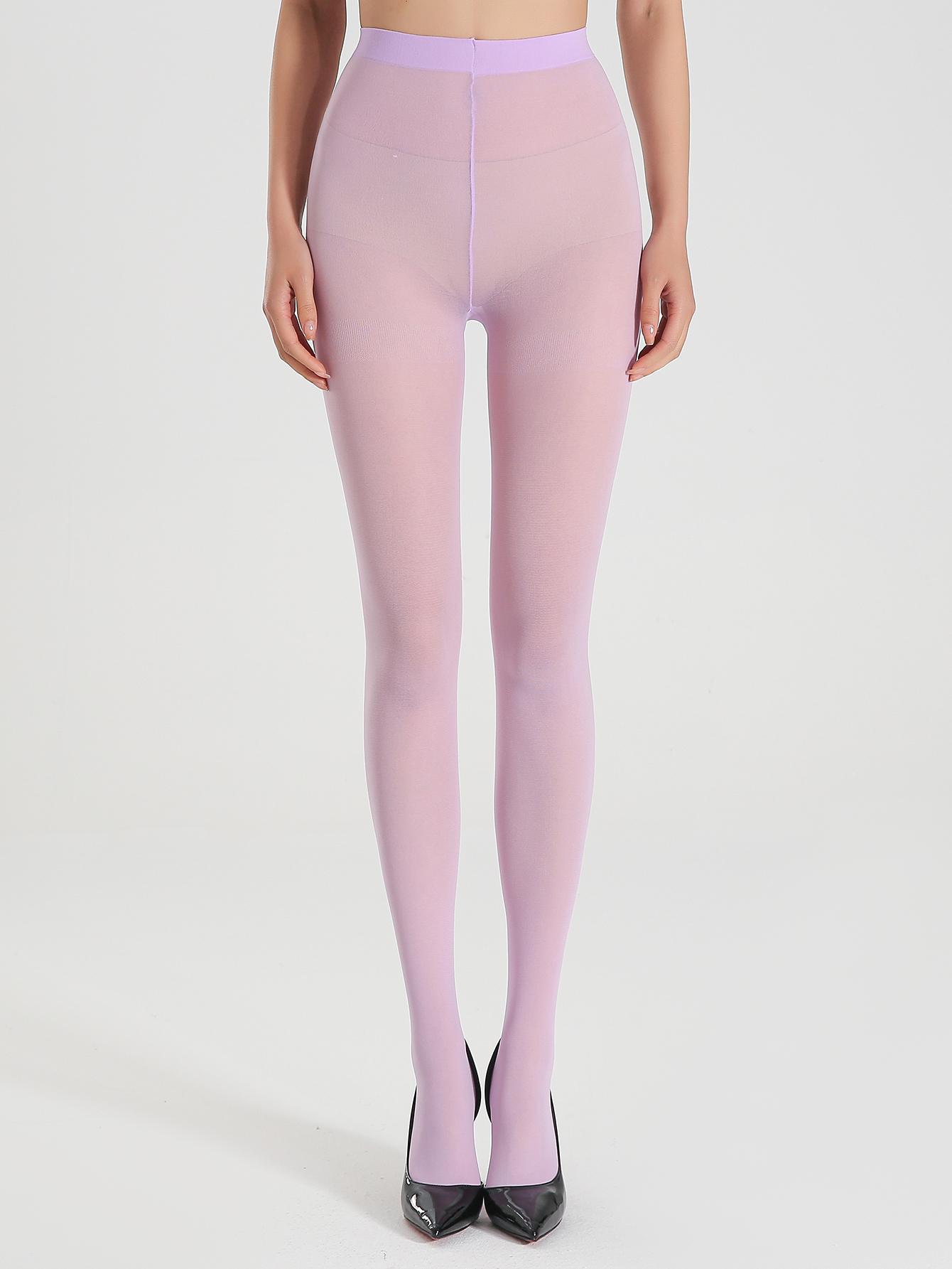 Ein Paar Damen Helllila Hochwertige Strumpfhosen Modische Strumpfhosen Sexy Leggings Super Stretch Strumpfhosen XS-M gray