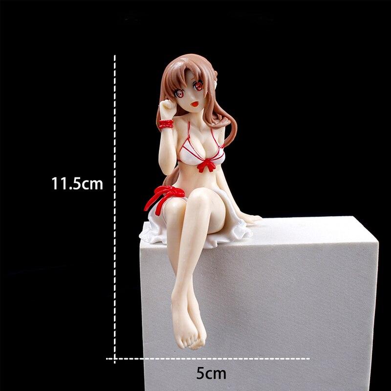 Nette Mädchen Figuren Bikini Auto Dashboard Dekoration Cartoon Puppen Auto Ornamente Auto Zubehör Innen Auto Dashboard Spielzeug Geschenke