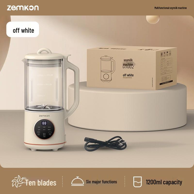 Multifunktionale Sojamilch- & Küchenmaschine - Automatisch, Kompakt, Geräuscharm, Filterlose Wandbrechmaschine