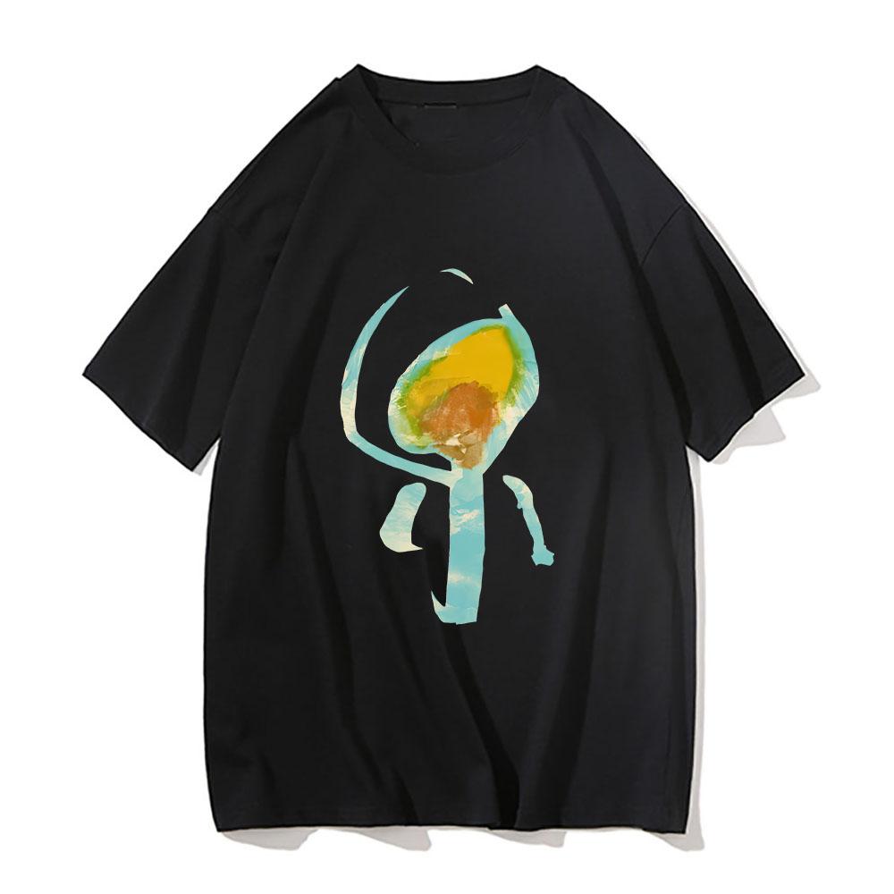 Nujabes Metaphorical Music Seba Jun T-Shirts HERREN Lo-Fi Jazz Hip Hop T-Shirts 100% Baumwolle Casual T-Shirts Four Seasons Anime Print Top XXL schwarz