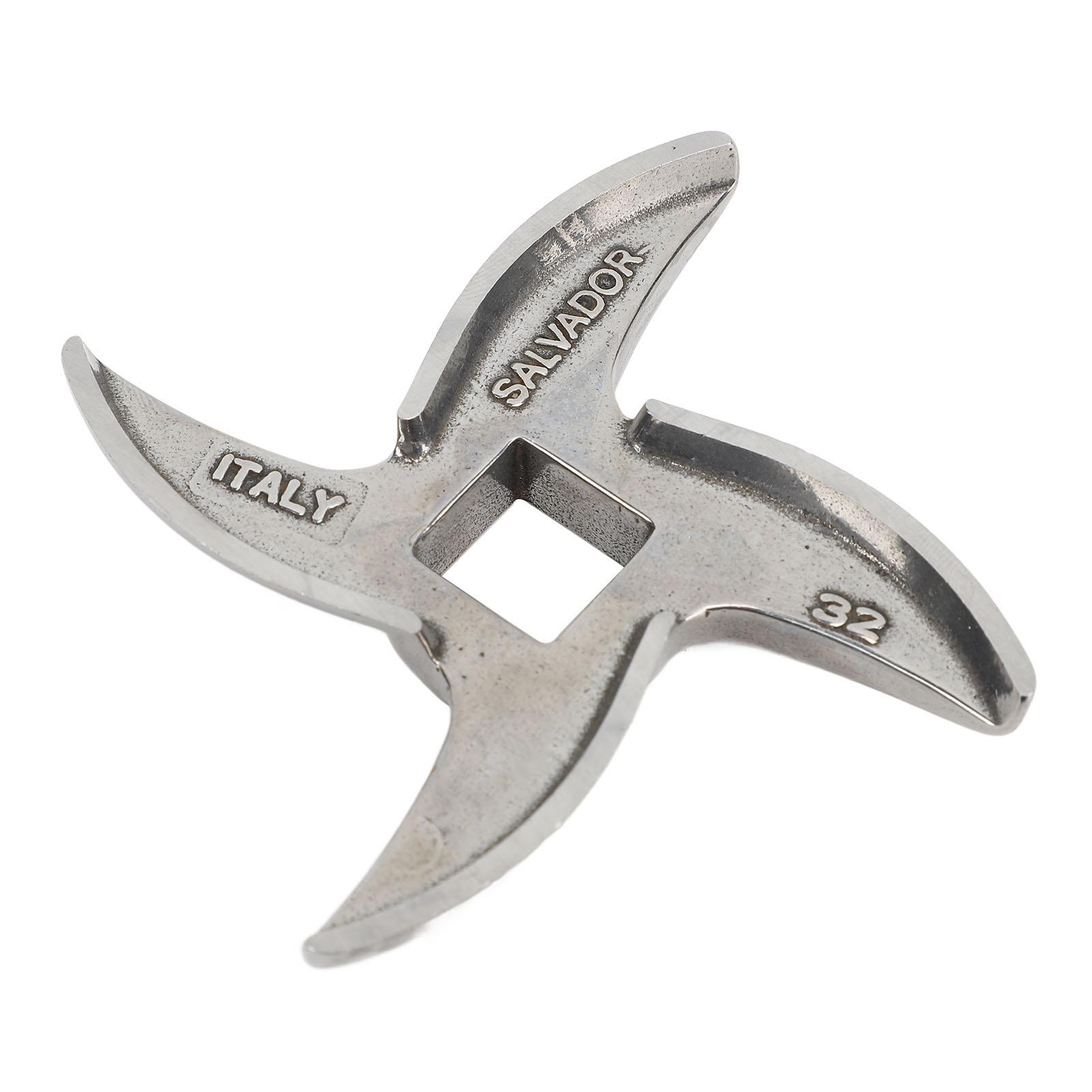 Fleischwolf Cutter Klinge Größe 32 Edelstahl Fleischwolf Cutter Ersatz Klinge Teil für L