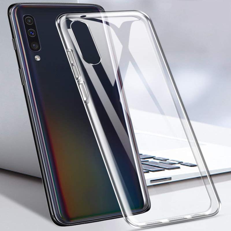 Transparente Kristallhülle für Samsung Galaxy A30 A50 A70 Huawei P30 P20 Honor Xiaomi Redmi iPhone 11 Huawei P20 Lite transparent
