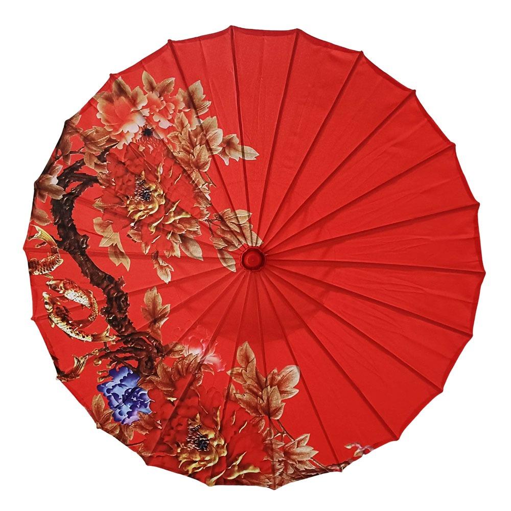 82cm Geöltes Papierregenschirm Chinesischer Antiker Stil Kostüme Fotografie-Schirm Tanzaufführung 1