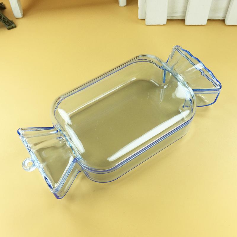 Kreative transparente Geschenkboxen aus Kunststoff für Süßigkeiten, Schokolade, Kekse, Hochzeit, Festival, Partyzubehör