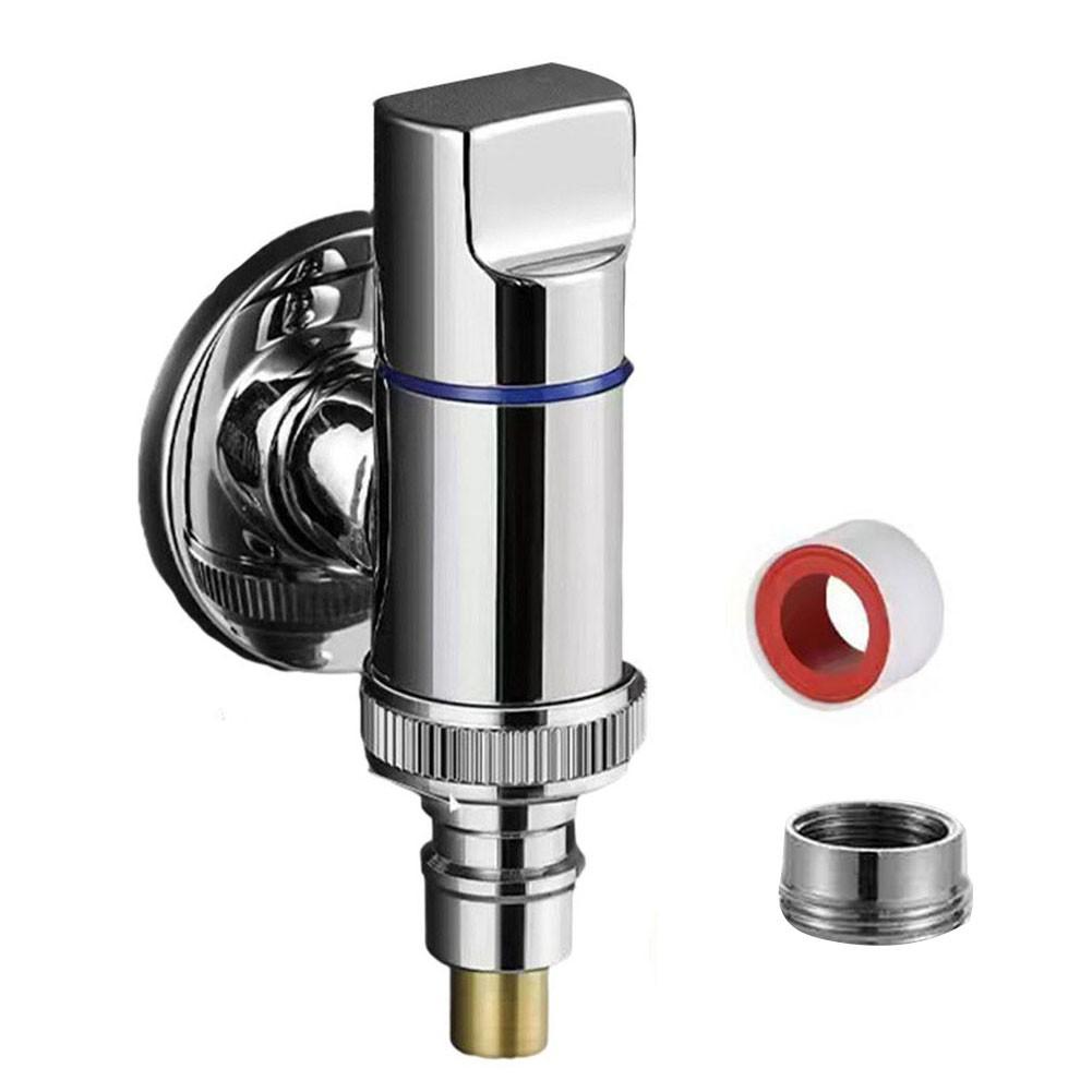 Wasserhahn Multifunktionale Waschmaschine Metallgriff Platzsparendes Design