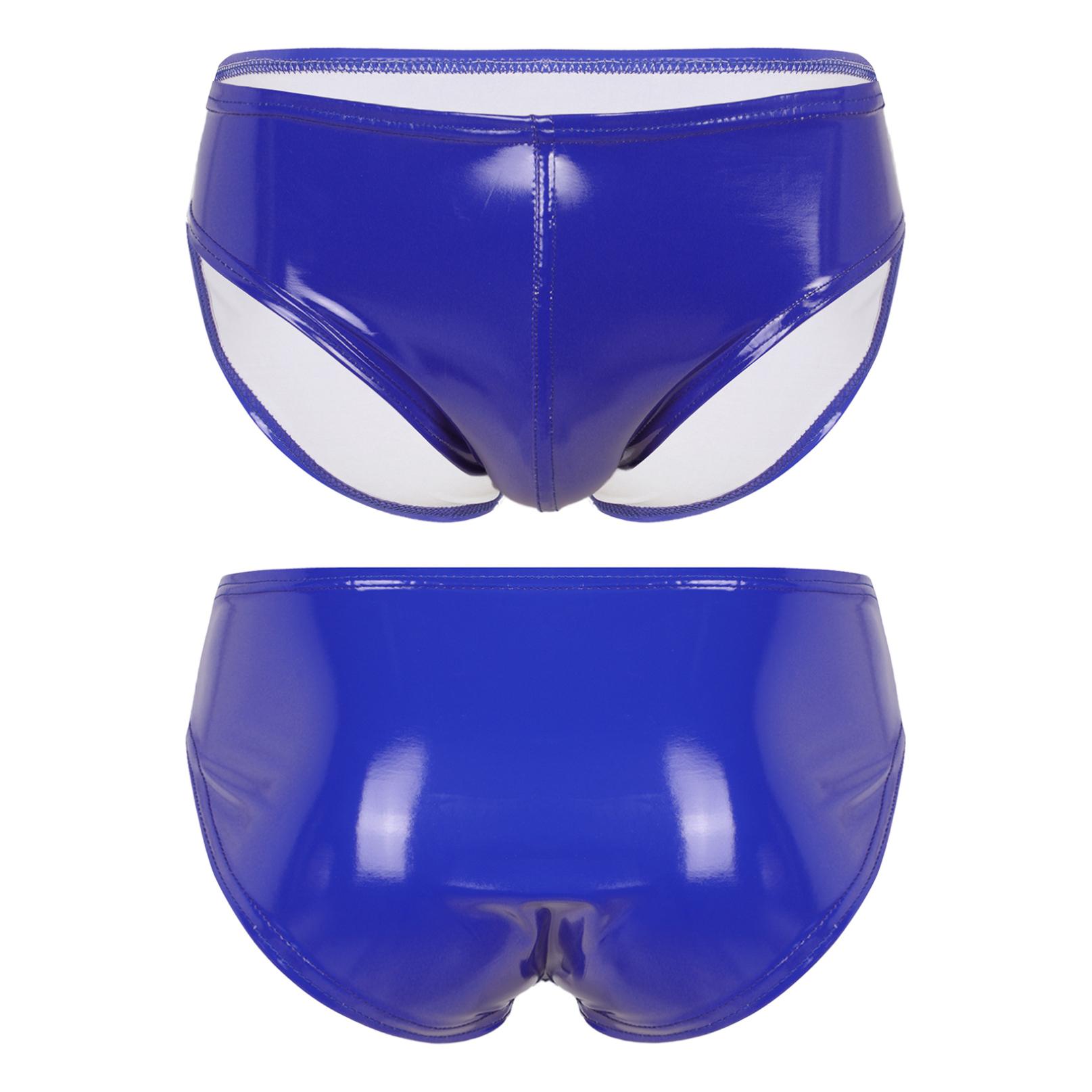 Sommer Herren Bequeme Boxershorts Badehose Unterwäsche Beachwear Sport Badehose 4XL blau