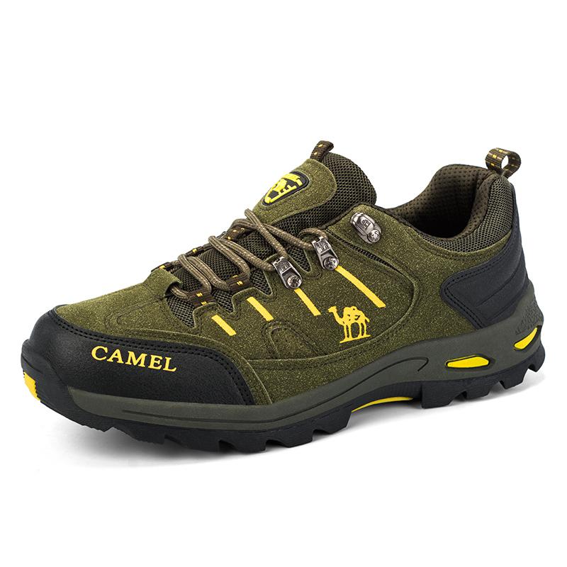 Wildleder Herren Wanderschuhe Outdoor Trail Trekking Sneaker Herren Rutschfest Atmungsaktiv Kletterschuhe Herren Bergsportschuhe 39