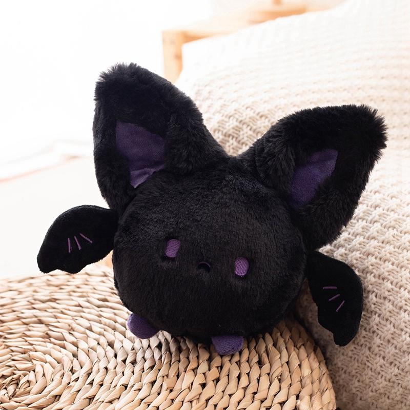 Ballförmige Fledermaus Plüschtier Dunkle Böse Dämon Fledermaus Plüschtier Gefüllt Rosa Weiß Engel Fee Puppe Spielzeug Für Kinder Geburtstag Weihnachtsgeschenk about 17-20cm