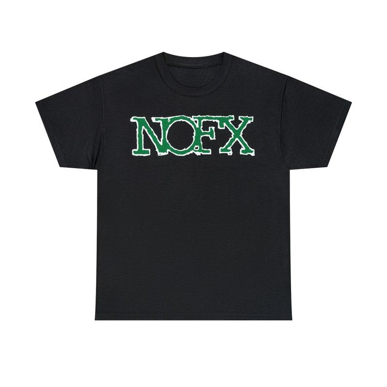 230 g/m², 100 % Baumwolle, Nofx-T-Shirt, Rancid Pennywise, Face To Face, The Vandals, Lagwagon, Bad Religion, Guttermouth, Rancid, Unisex, schweres Baumwoll-T-Shirt XS schwarz