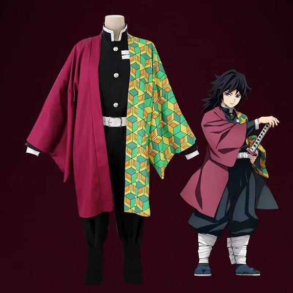 Mode Anime Kostüm Damen und Herren Kinder Kimono Cosplay Kostüm Kimono Halloween Sets L