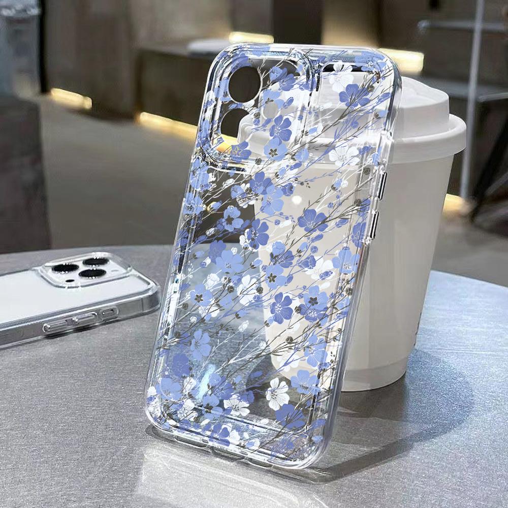 Handyhülle für iPhone 11 13 12 14 15 16 XR XS Pro Max 7 8 Plus Samsung A55 A15 Redmi Note 13 12 OPPO A18 A16 Vivo Y17S V27 Honor 9 10 Infinix 40 30 iPhone 7 Plus/8 Plus weiß