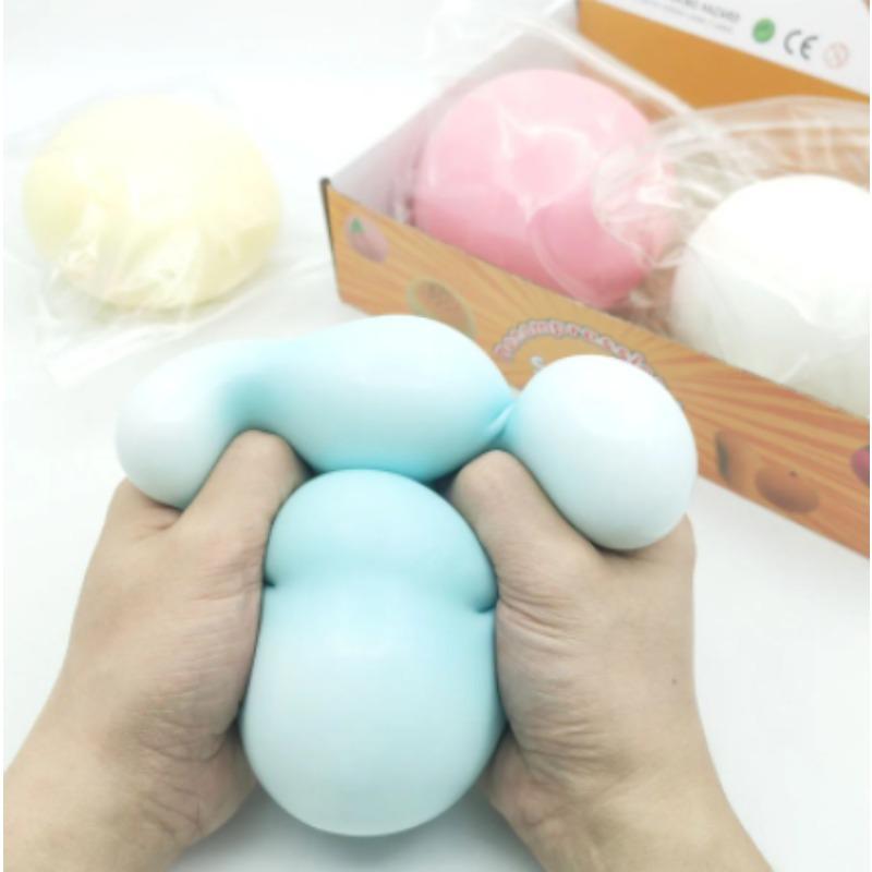 Mochi 10cm Taba Squshy Extra Groß Riesiger Flüssiger Käseball Langsam Aufsteigender Stressball Erwachsenen Stressabbau Kinder Festival Party Geschenk