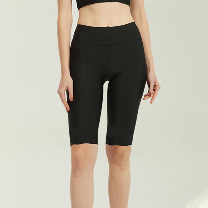 Nahtlose Hohe Taille Sicherheits Kurze Hosen Frauen Plus Größe Unter Rock Boxer Weibliche Anti Chafing Oberschenkel Höschen Unterwäsche Shorts 5XL schwarz